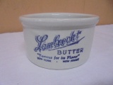 Vintage Lambrecht Butter Crock