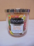 Brand New 3 Wick Tuscany Island Nectar Jar Candle