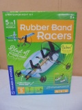 Stem Experiment 5-in-1 Model Rubber Band Racers