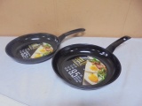 2 Brand New Gold Select 9.5in Non-Stick Fry Pans