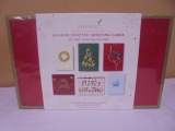 Papyrus 24 Handcrafted Greeting Card Set