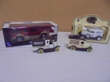 4pc Group of 1/64 & 1/32 Scale Die Cast Vehicles