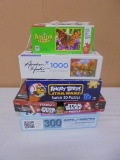 6pc Group of Assorted Jigsaw Puzzles
