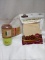 QTY 1 pkg coffee filters, and insulated coffee mug