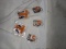 IPG Team Sports Tennessee Fan Accessories. Qty 5 Keychains.