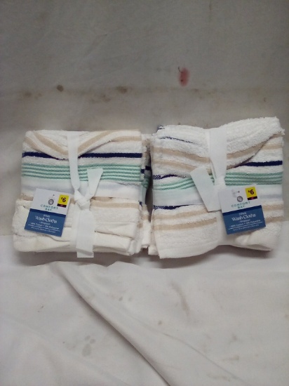 Qty 10 Comfort Bay Wash Cloths