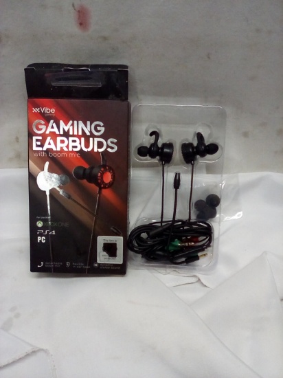 Gaming Ear Buds With Boom Mic