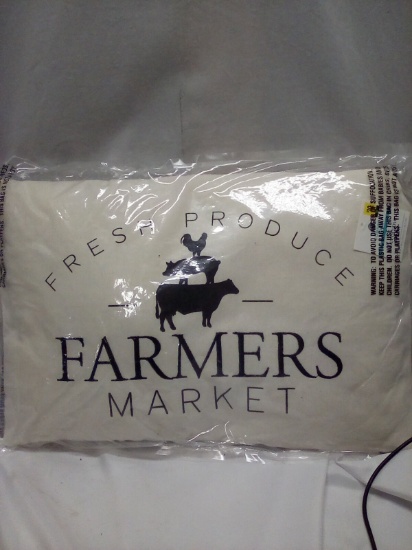 Fresh Produce Farmers Market Pillow