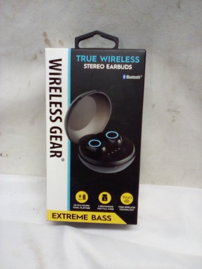 Wireless Gear True Wireless Bluetooth Stereo Earbuds