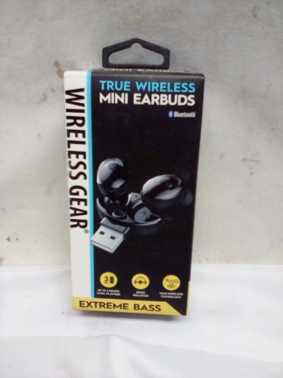 Wireless Gear True Wireless Bluetooth Mini Earbuds