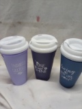 True Living Travel Coffee Cups. Qty 3 – 2 Packs.