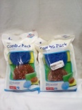 Qty 8 Cleaning Combo Pack Scrub Sponges