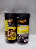 Meguiars Leather Wipes and Protectant Wipes
