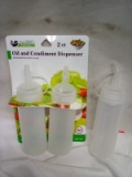 QTY 3 Oil and Condiment Dispenser