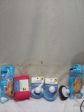 Qty  Gloves and Cleaning Sponges/Scour