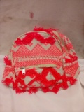 Mini Backpack With Hot Pink Frills.