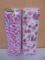 2 Large Bolts of Floral Poly Spandex Knit Fabric