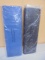 2 Large Bolts of Blue & Black Denim Fabric