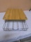 Bamboo Cutting Board w/ Slide Out Rack