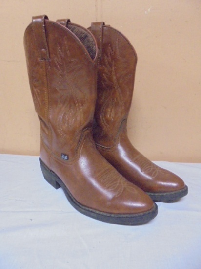 Pair of Men's Justin Cowboy Boots
