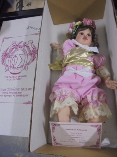 Precious Heirloom Dolls Large "Kari Ann"Doll