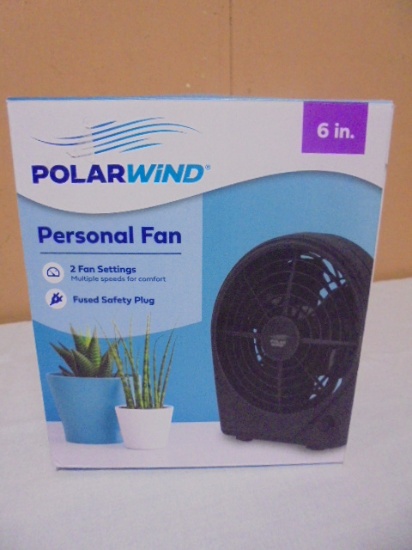 Polarwind 6in 2 Speed Personal Fan