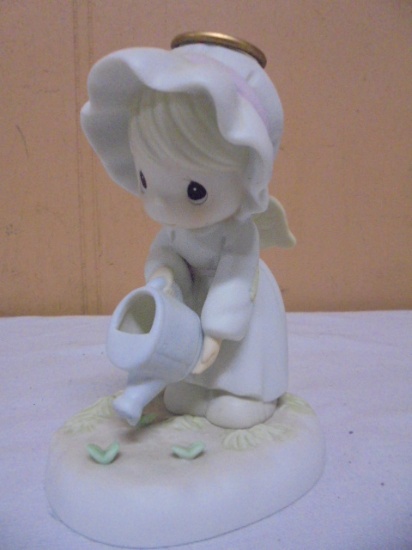 Precious Moments "Some Plant, Some Water"  Figurine