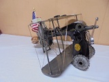 Antique Handmade Singer Sewing Machine Air Plane