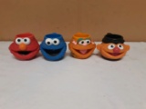Set of 4 Sesame Street Mugs