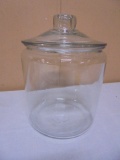 Large Glass Cookie/Candy Jar