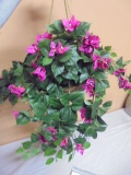 Hanging Silk Flower Basket