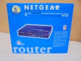 Netgear 4-Port Cable/DSL Prosafe Firewall w/ Print Server