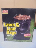 Brand New Box of 90/39 Gallon Lawn & Leaf Bags