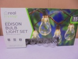 Real Living 35 Count Edison Bulb Light Set