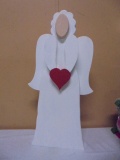 Handmade & Painted Wooden Angel