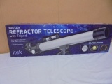 iTek 60x/120x Refractor Telescope w/ Tri-Pod