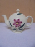 Vintage Shawnee Flower Teapot