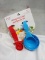 8 Count Measuring Cups and Spoons