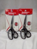 Qty 2 Scissors 8 inch