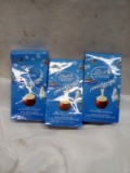 Lindor Truffles Milk Chocolate w/ White Chocolate. Qty 3- 2 Packs.
