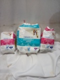 Qty 3 Pet Diapers Size XS and Med