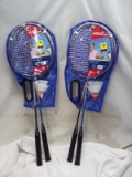 MD Sports 2 Player Badminton Sets. Qty 2.