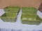 6pc Set of Sage Green Temp-Tations Bakeware