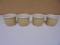 Set of 4 Vintage Hall Custard Cups