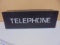 Metal Lighted Telephone Box