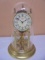 Vintage Kundo Porcelain Face Dome Clock
