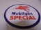 Mobil  Gas Special Round Metal Advertisement Sign