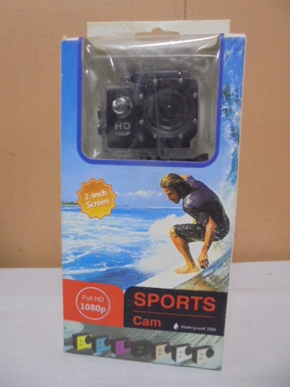 Full HD 1080p Waterproof Sports Camera