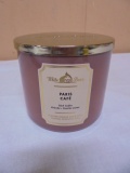 White Barn Vanilla Crème Coffee 3 Wick Jar Candle