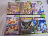 Group of 6 xBox 360 Games